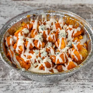 Bufflo chicken Mac and cheese