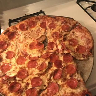 pizza, food