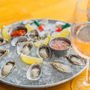 Oysters and Rose&apos;