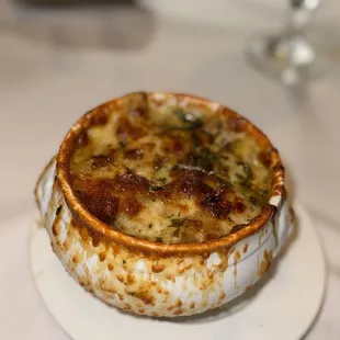 French Onion Soup (served on Tuesday only)