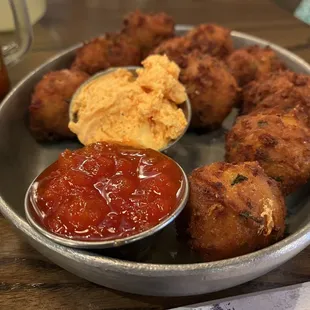 Hush Puppies &amp; Pimento Cheese!!!