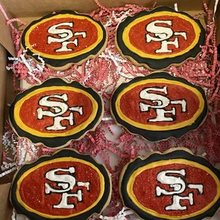 Custom decorated butter cookies