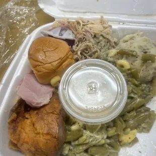 This is how the food came