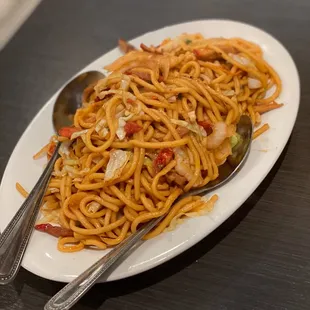 BBQ Pork Chow Mein