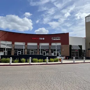 Front of the building