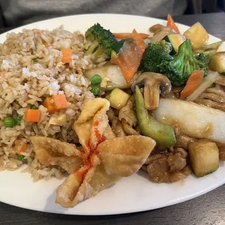 L6. Chicken with Vegetable Lunch Special