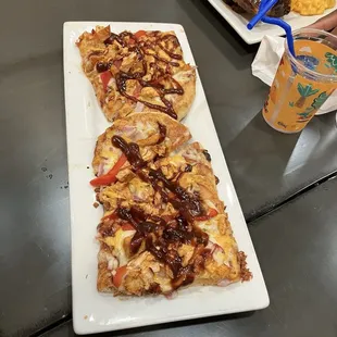 Flatbread - honey barbecue