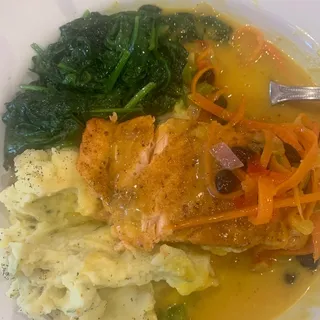 Pineapple Coconut Salmon