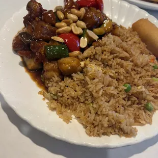 kung pao chicken lunch special
