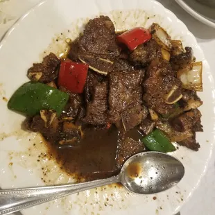 Black pepper spare ribs