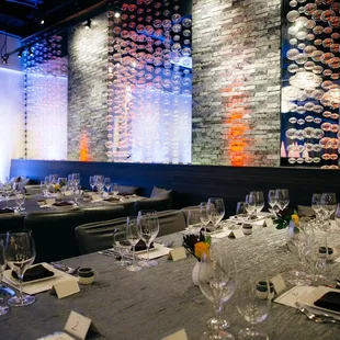 Redefined Wedding: 9-12 Seater; 3 tables. Simple Wedding Table Setup Inside