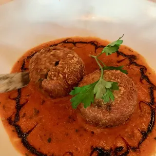 Hamakua Mushroom and Black Truffle Risotto Cakes