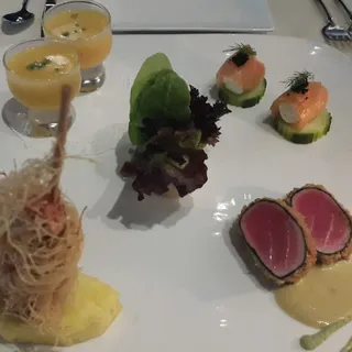 Gravlax Salmon Roulade