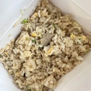Beef fried rice