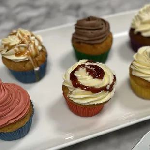 Cupcakes! Using our amazing cake recipes, we turned them into individual cakes!