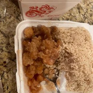 Orange chicken?