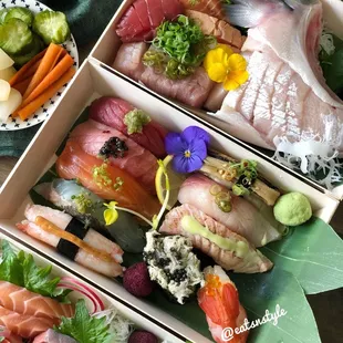 Valentine's meal for 2 and Hamachi collar