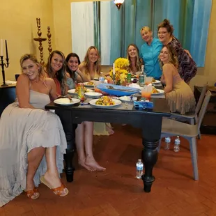 Fun group of gals visiting Santa Fe