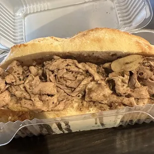 Famous Chicago Italian Beef Samwitch