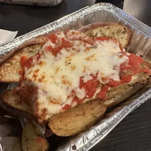 Chicken Parmigiana Sandwich