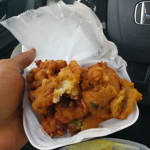 Conch fritters