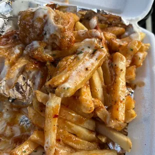 Sauced up SAUCED UP EVERTHING CATFISH W/ FRIES