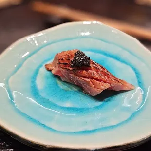 A5 Wagyu with Caviar