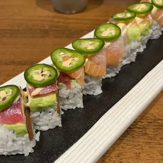 Spicy Rainbow Roll