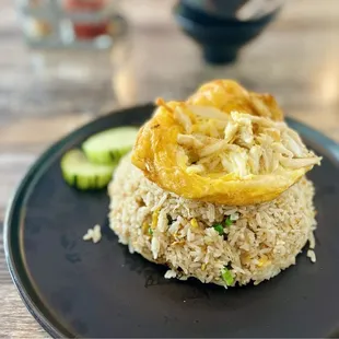Crab fried rice!