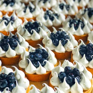 Blueberry Almond Tart