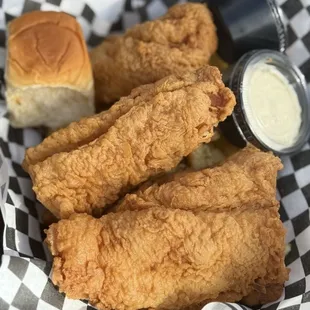 Fried Fish  (comes with fries too! )