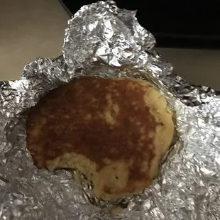 Cornbread Cornbread-I couldn't resist taking a bite.