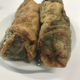 Life changing collard green egg rolls!!