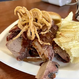 The Gerald! Smoked flank steak