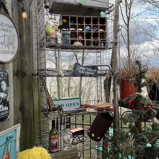 Gift shop attached to good stand