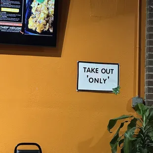 Don't eat here.