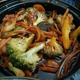Broccoli with Hot Garlic Sauce - tasty!