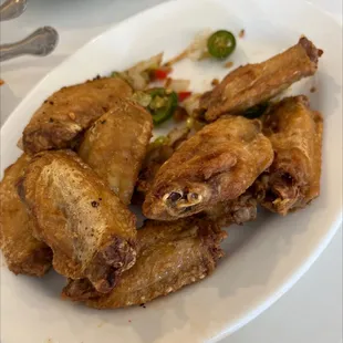 Pepper Fried Chicken Wings
