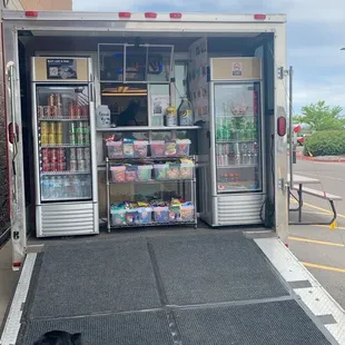 the back of a food truck