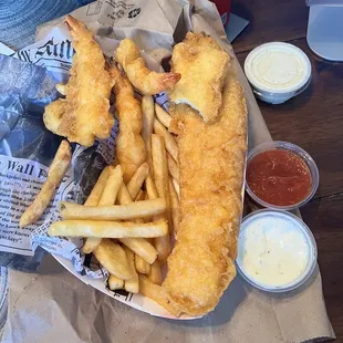 Shrimp and Chips