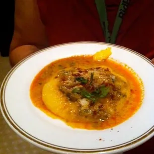 Crawfish &amp; Grits Johnson