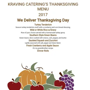 Space is limited so please get your orders in now. Ask us about our customized  and completely vegan/vegetarian menus.