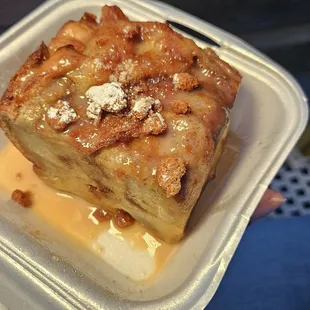 Biscoff Bread Pudding
