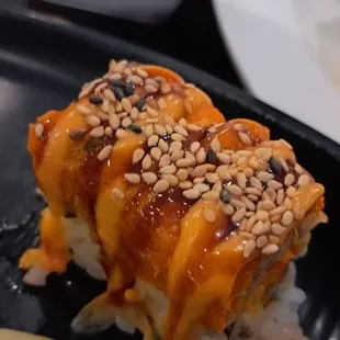 Vegan Spicy Tuna Roll Lunch