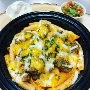 Carne Asada Keto Fries made wit Jicama