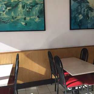 Inside and simple and clean