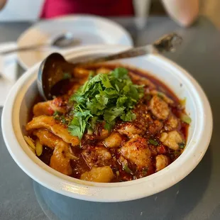 Sichuan Style Boiled Fish