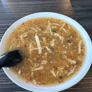 Bowl of Hot and Sour Soup...