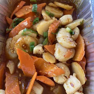 514. Scallop with Ginger Root and Scallion