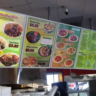 a menu for a mexican restaurant
